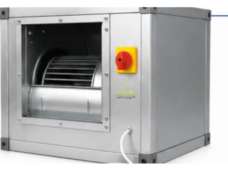 Single and double skin cabinet fan for fresh-air supply and exhaust